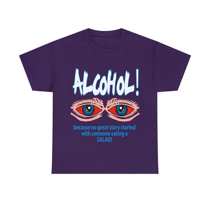 "ALC****" vs Salad - Funny Unisex Heavy Cotton Tee - AUS