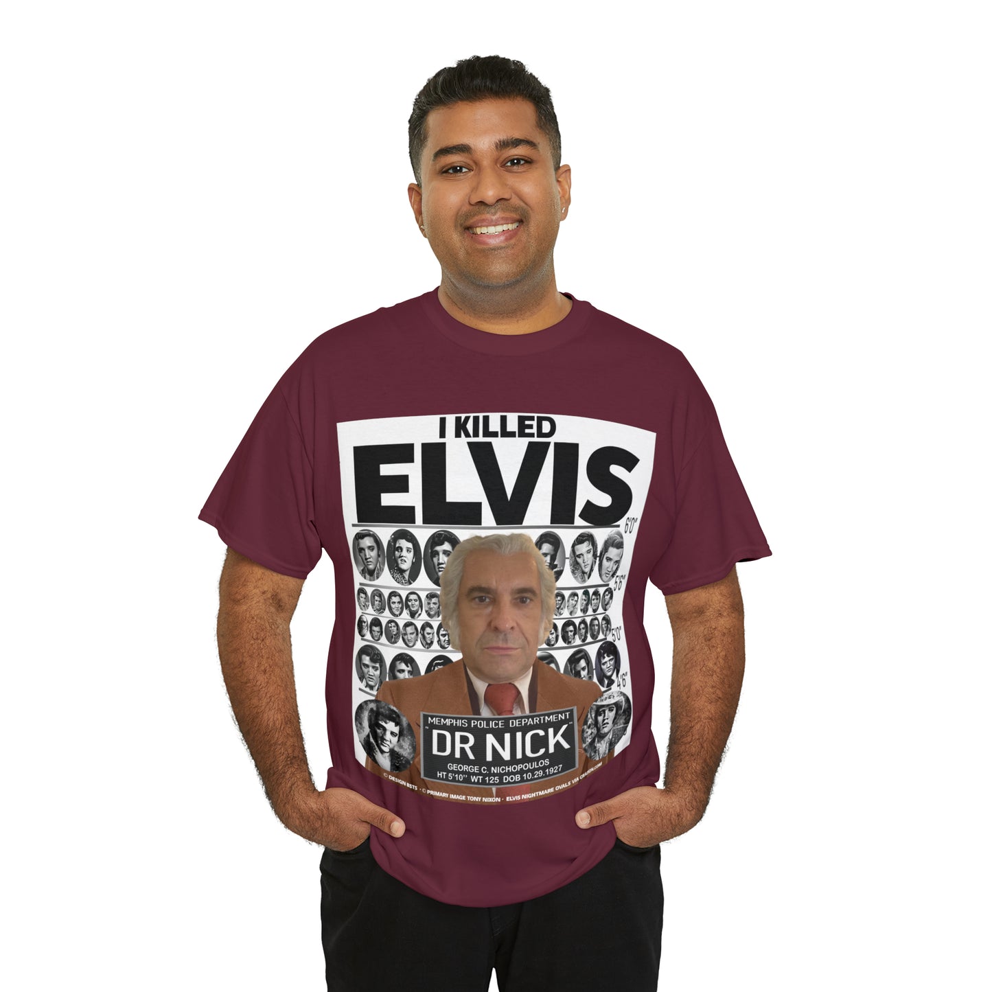 I KI**** ELVIS  - Unisex Heavy Cotton Tee - AUS