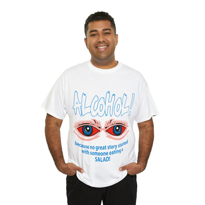 "ALC****" vs Salad - Funny Unisex Heavy Cotton Tee - AUS