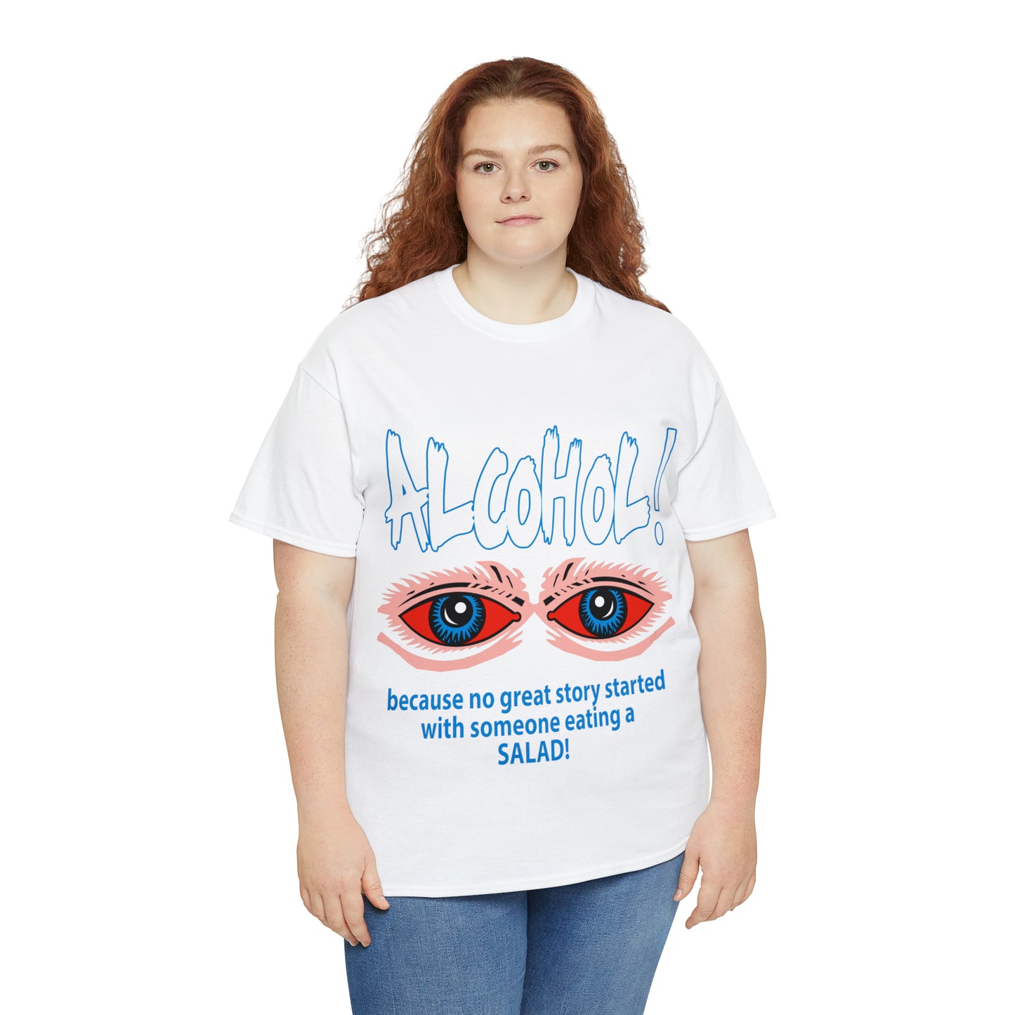"ALC****" vs Salad - Funny Unisex Heavy Cotton Tee - AUS