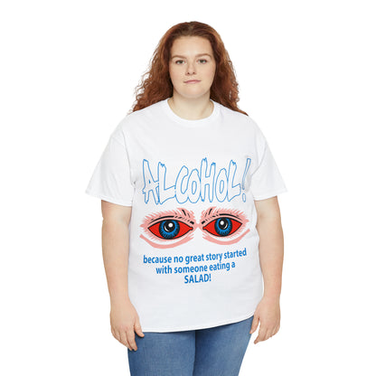"ALC****" vs Salad - Funny Unisex Heavy Cotton Tee - AUS