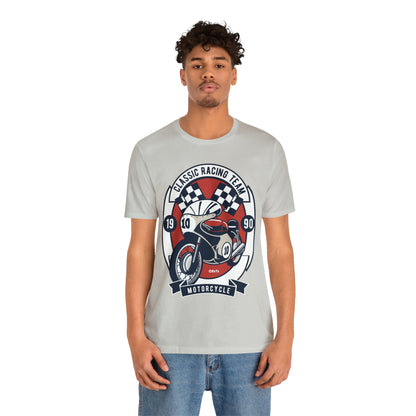 CLASSIC MOTORCYCLE RACING TEAM - Unisex Jersey Short Sleeve Tee