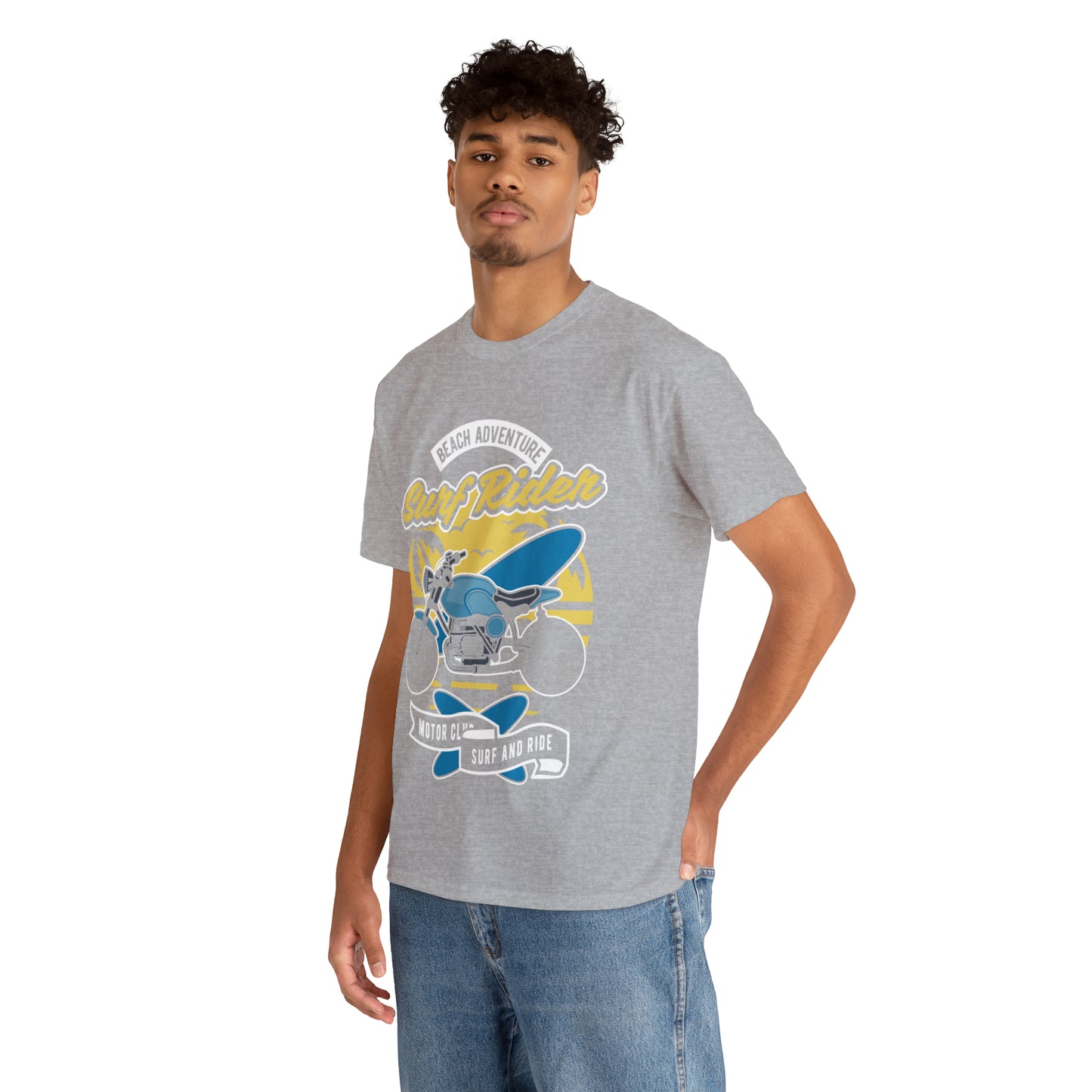 SURF RIDER - Printed in Australia - Unisex Jersey Short Sleeve Tee
