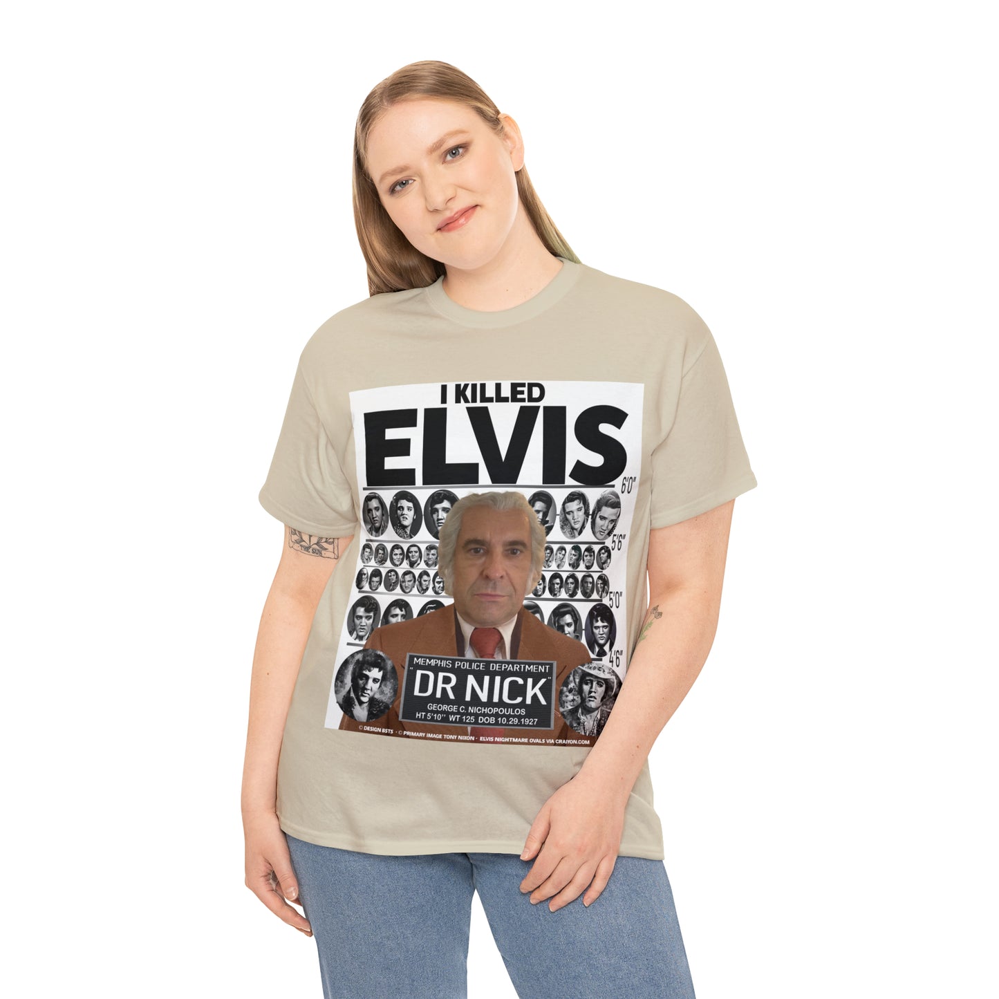 I KI**** ELVIS  - Unisex Heavy Cotton Tee - AUS