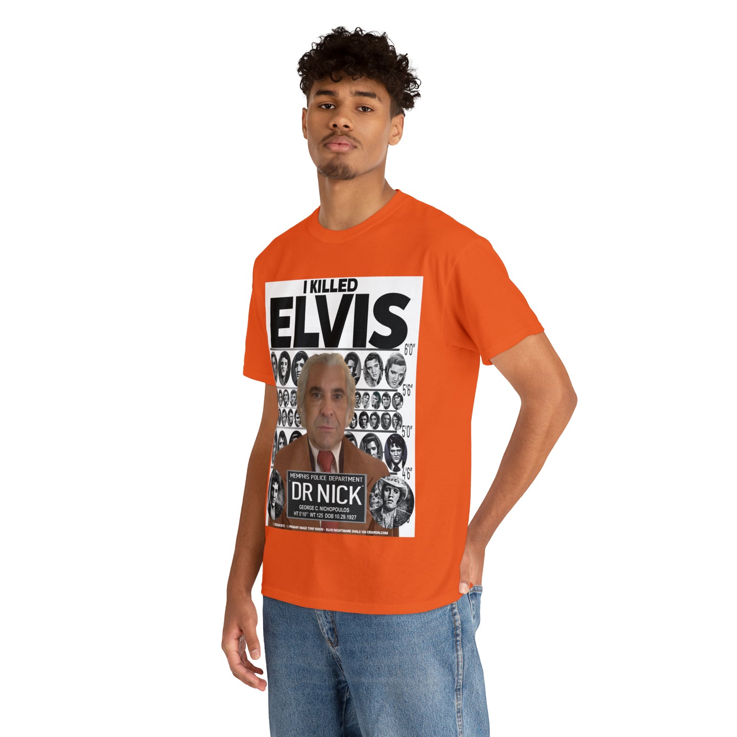 I KI**** ELVIS  - Unisex Heavy Cotton Tee - AUS