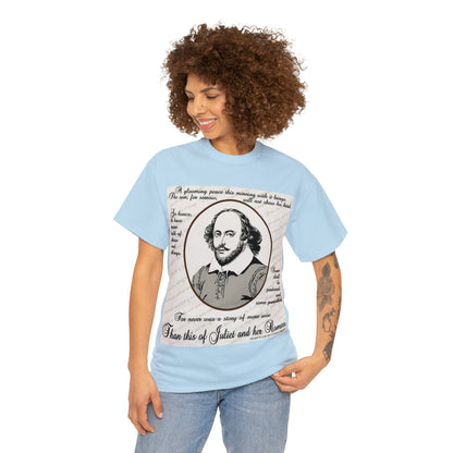 No Greater Tale of Woe... Juliet & Romeo.- Unisex Heavy Cotton Tee