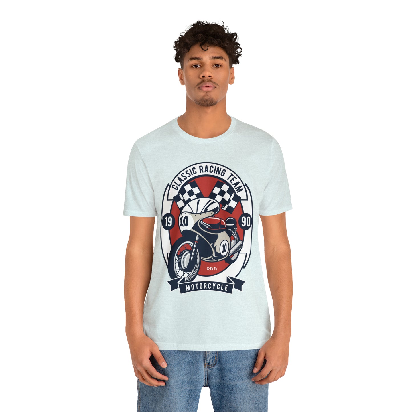 CLASSIC MOTORCYCLE RACING TEAM - Unisex Jersey Short Sleeve Tee