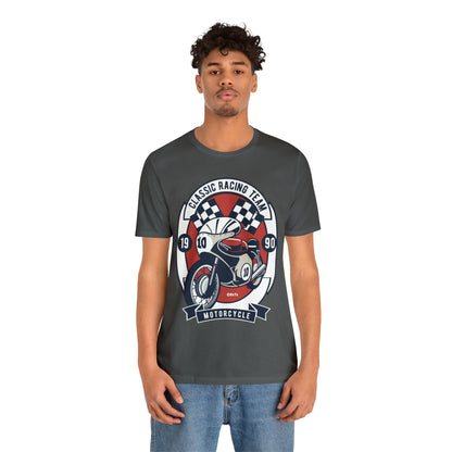 CLASSIC MOTORCYCLE RACING TEAM - Unisex Jersey Short Sleeve Tee