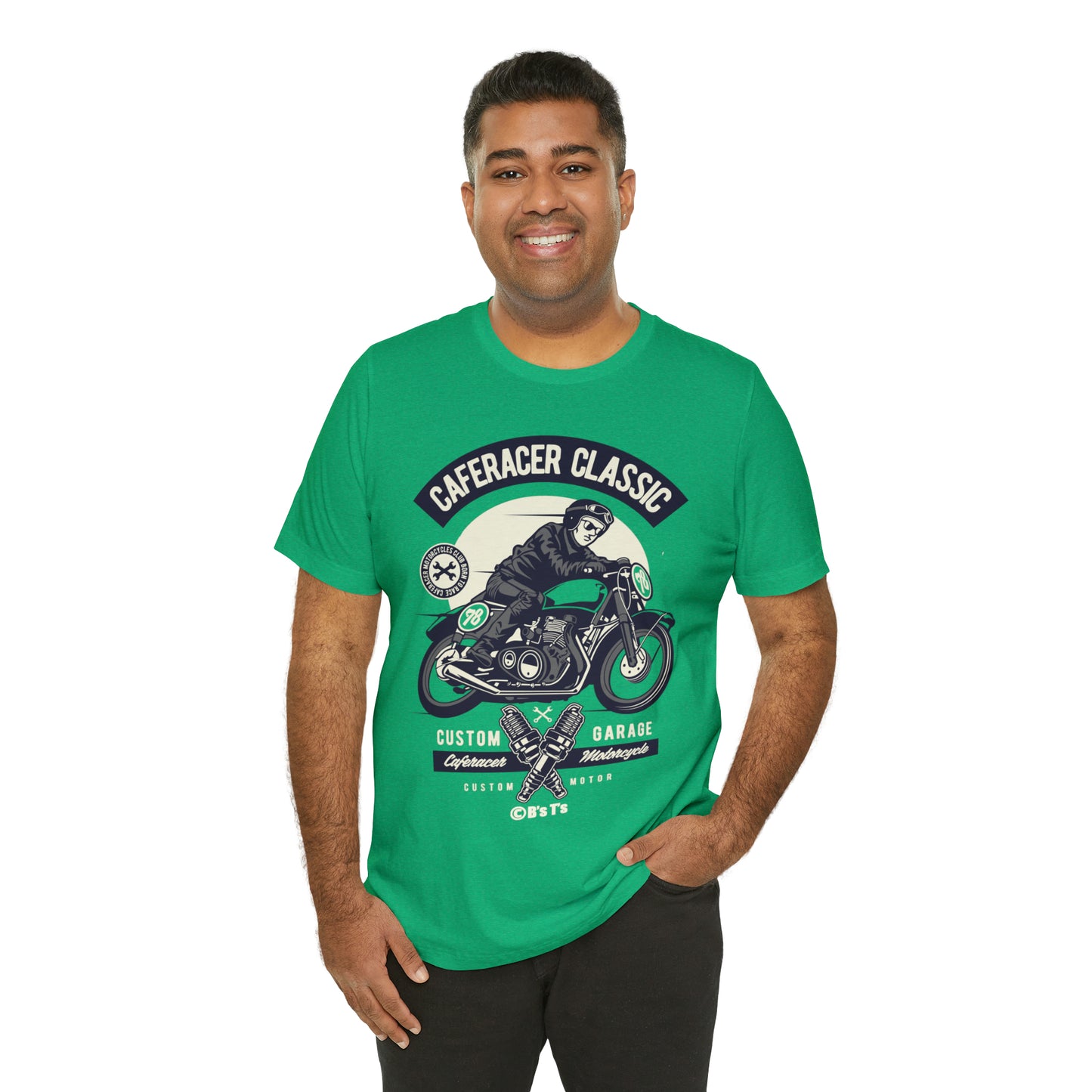 CAFE RACER Classic - Unisex Jersey Short Sleeve Tee