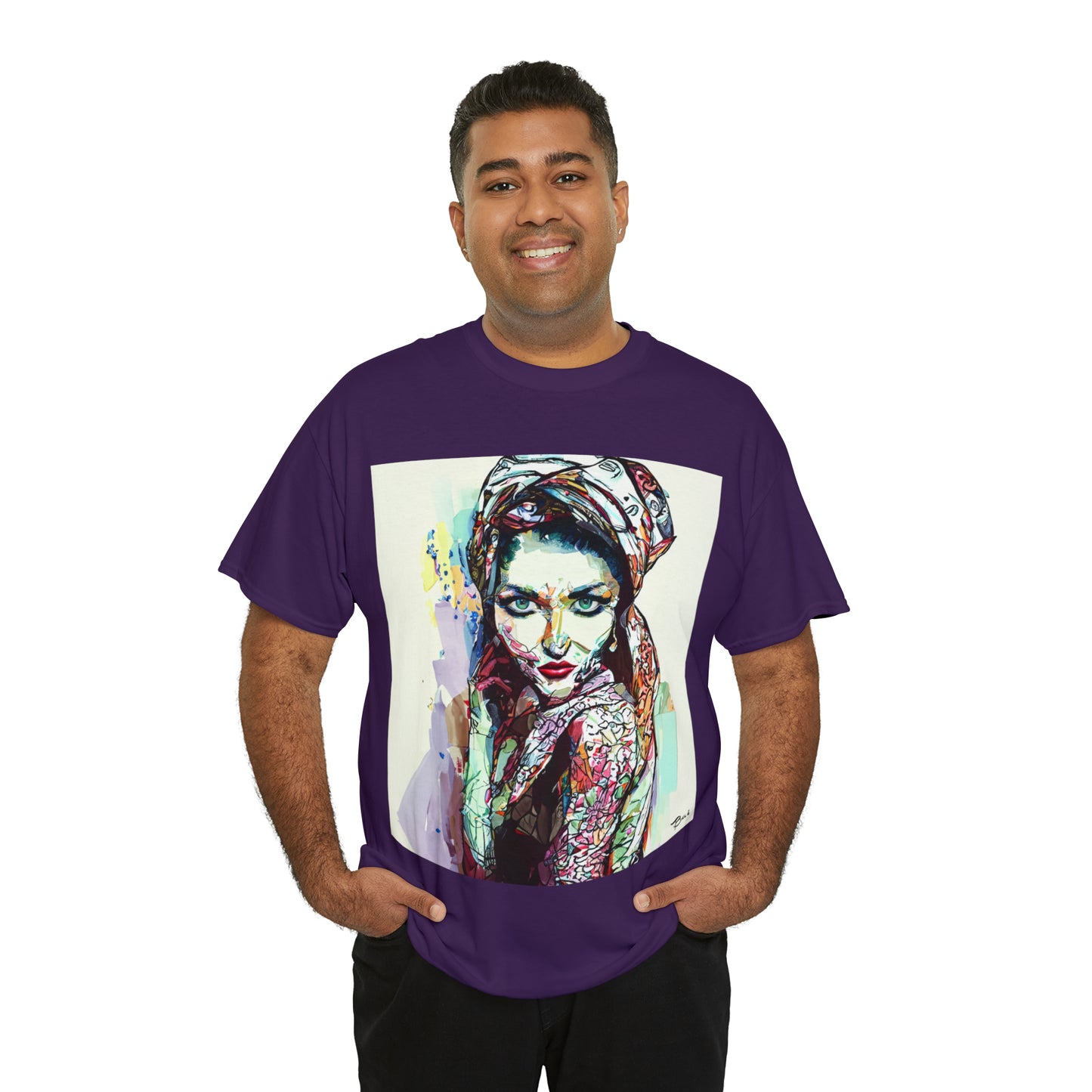 EASTERN BEAUTY - Airt on a Shirt  - Unisex Heavy Cotton Tee - AUS
