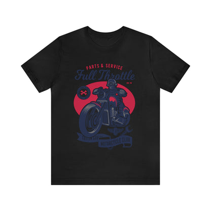FULL THROTTLE Parts & Service - Unisex Jersey Short Sleeve Tee