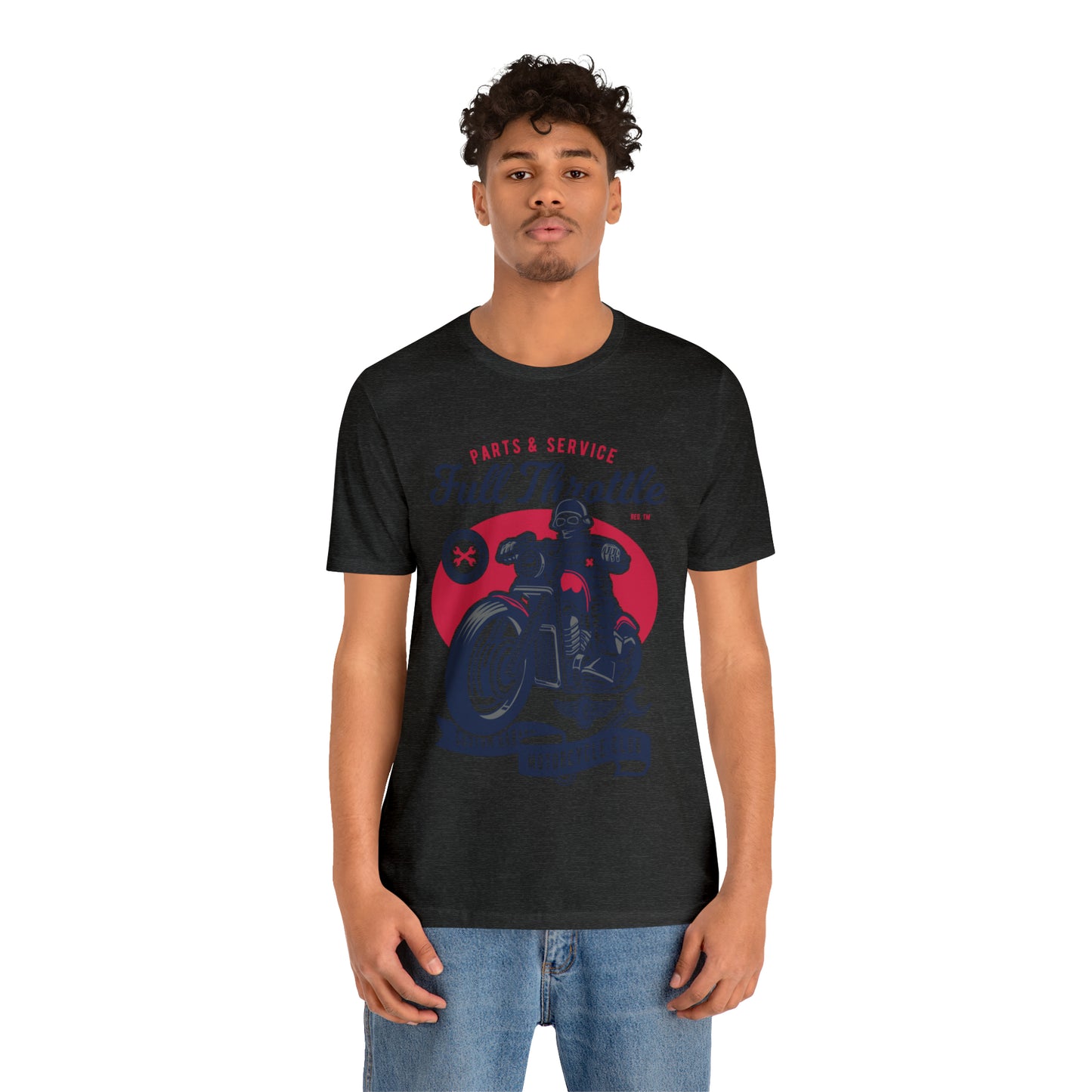 FULL THROTTLE Parts & Service - Unisex Jersey Short Sleeve Tee