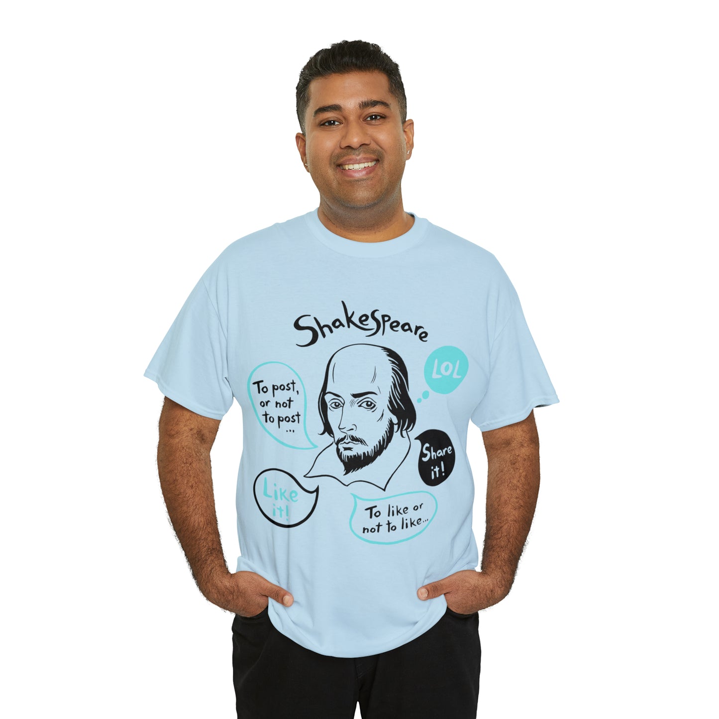 21st Century SHAKESPEARE  (light) - Unisex Heavy Cotton Tee