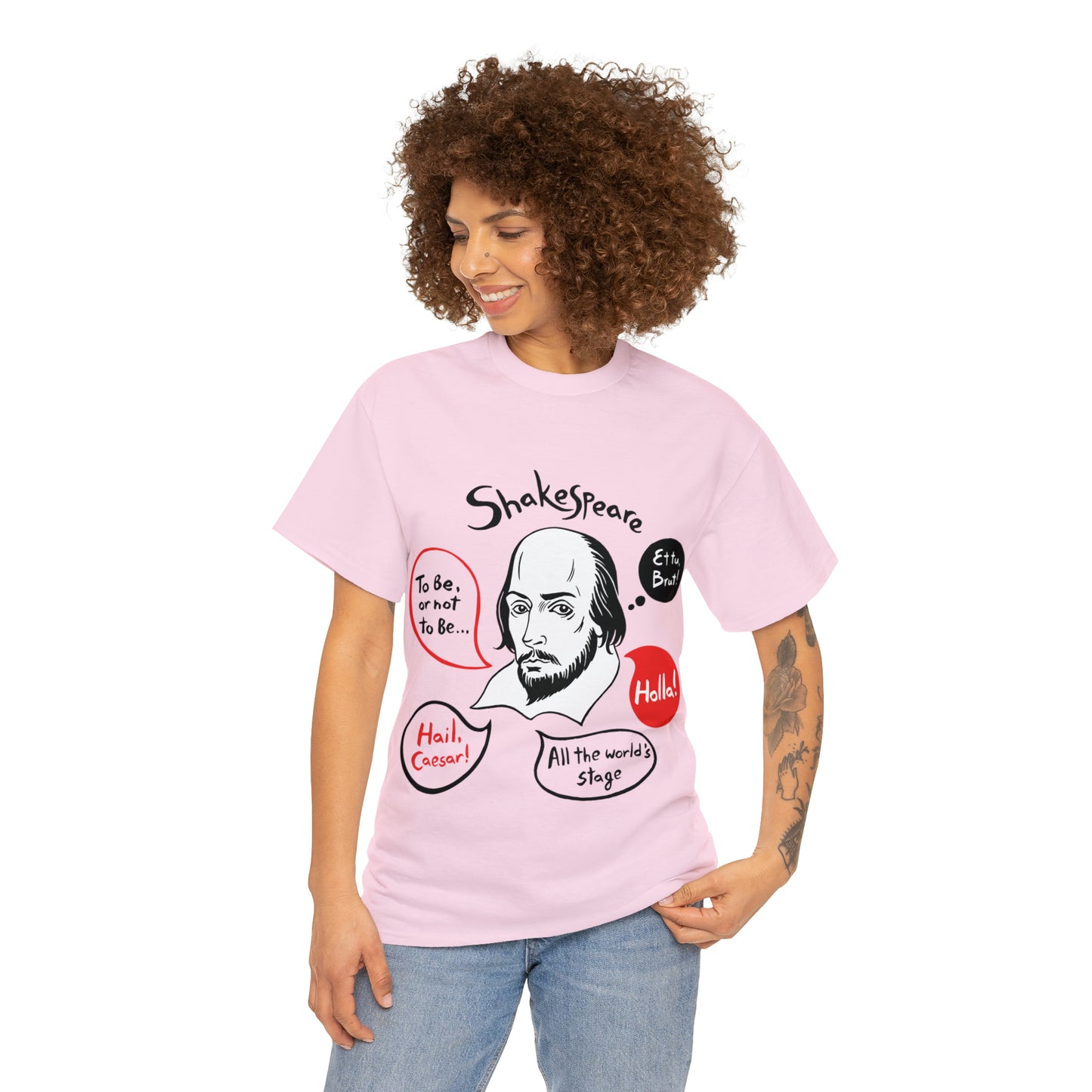 SHAKESPEARE (light) - Unisex Heavy Cotton Tee