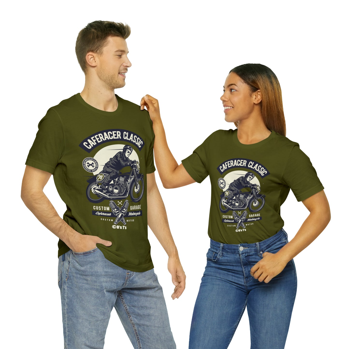 CAFE RACER Classic - Unisex Jersey Short Sleeve Tee