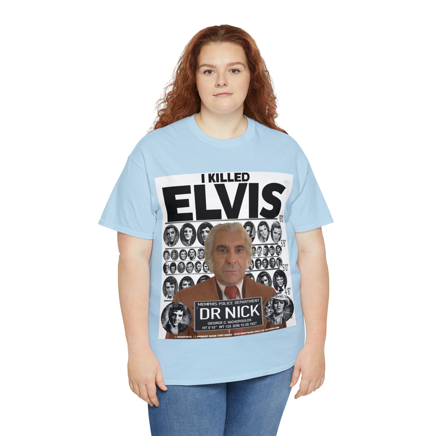 I KI**** ELVIS  - Unisex Heavy Cotton Tee - AUS