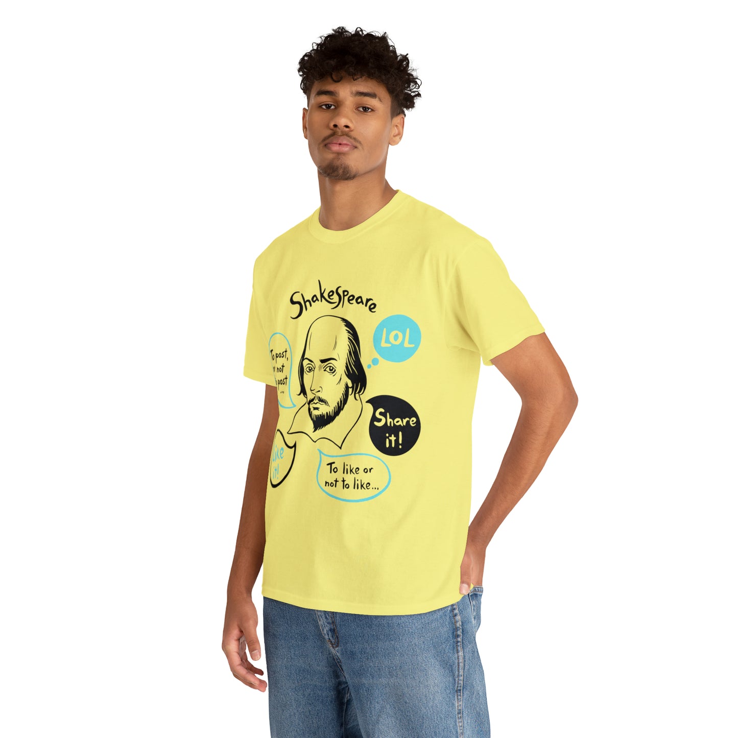 21st Century SHAKESPEARE  (light) - Unisex Heavy Cotton Tee