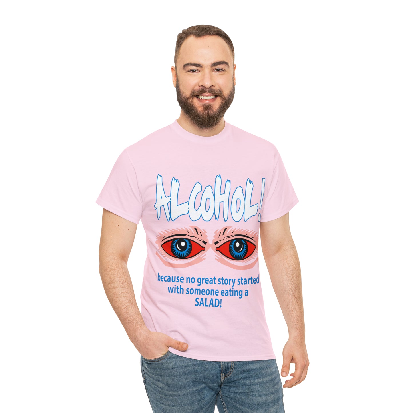 "ALC****" vs Salad - Funny Unisex Heavy Cotton Tee - AUS