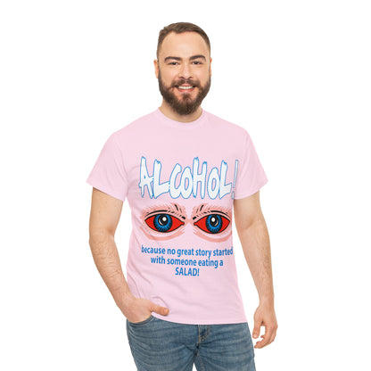 "ALC****" vs Salad - Funny Unisex Heavy Cotton Tee - AUS