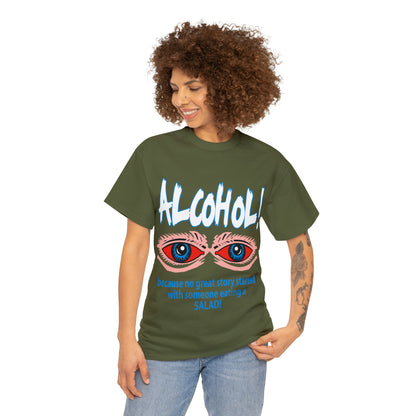 "ALC****" vs Salad - Funny Unisex Heavy Cotton Tee - AUS
