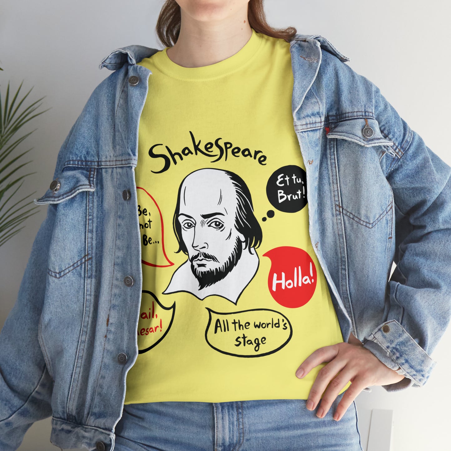 SHAKESPEARE (light) - Unisex Heavy Cotton Tee