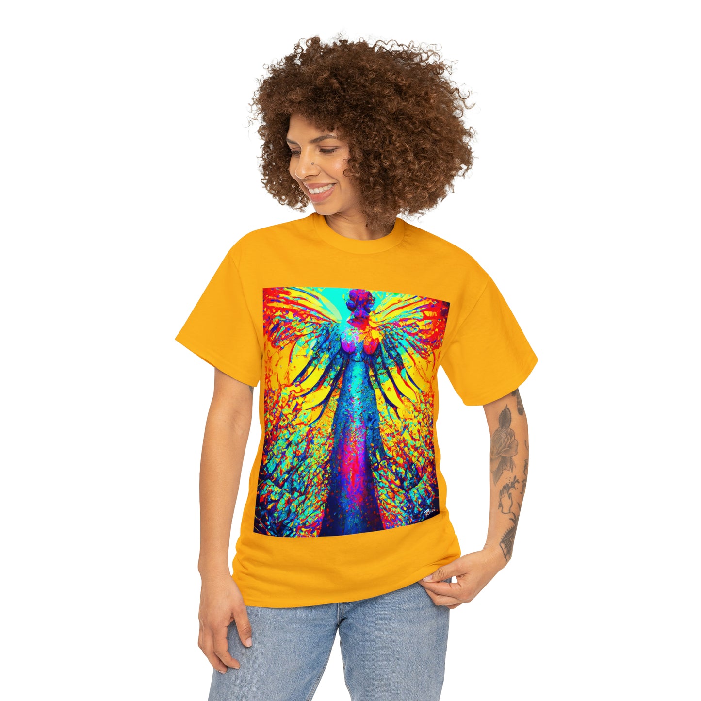GUARDIAN MOTHER - Airt on a Shirt  - Unisex Heavy Cotton Tee - AUS