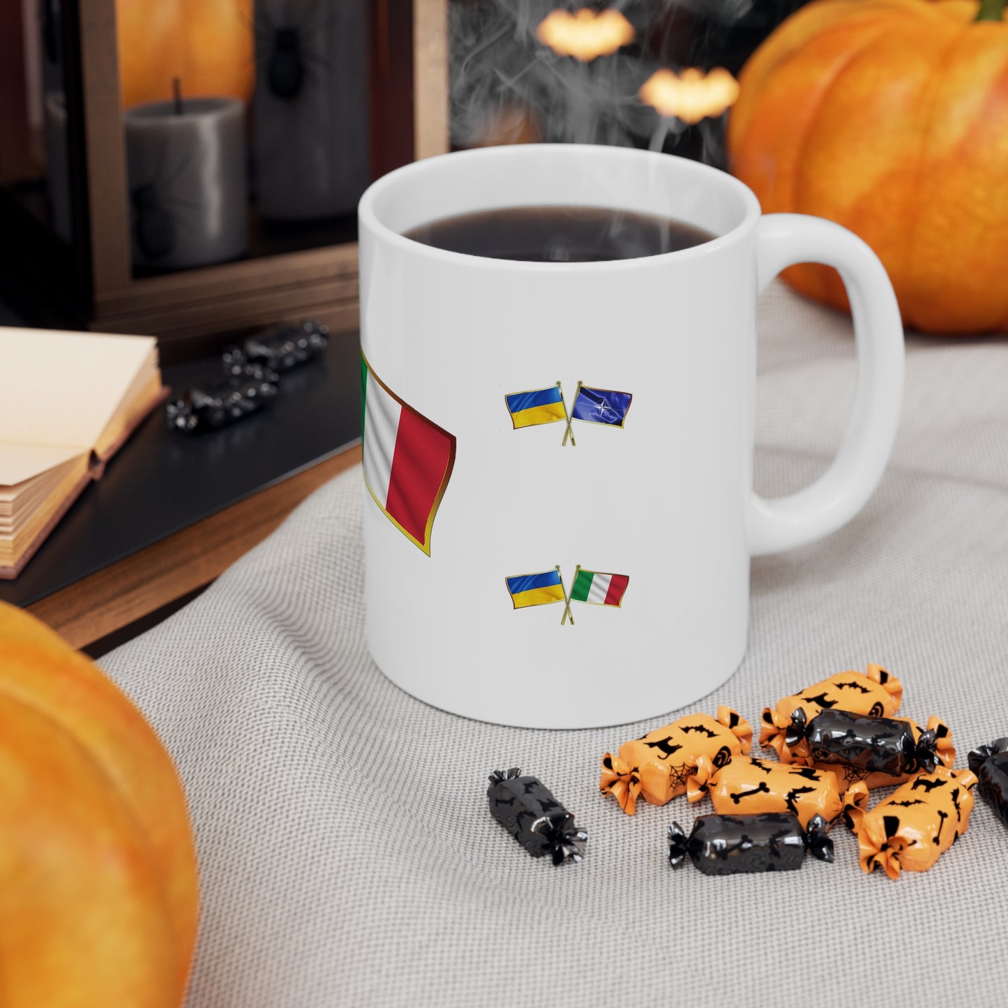 Ukrainian-Italian NATO Supporter Mug