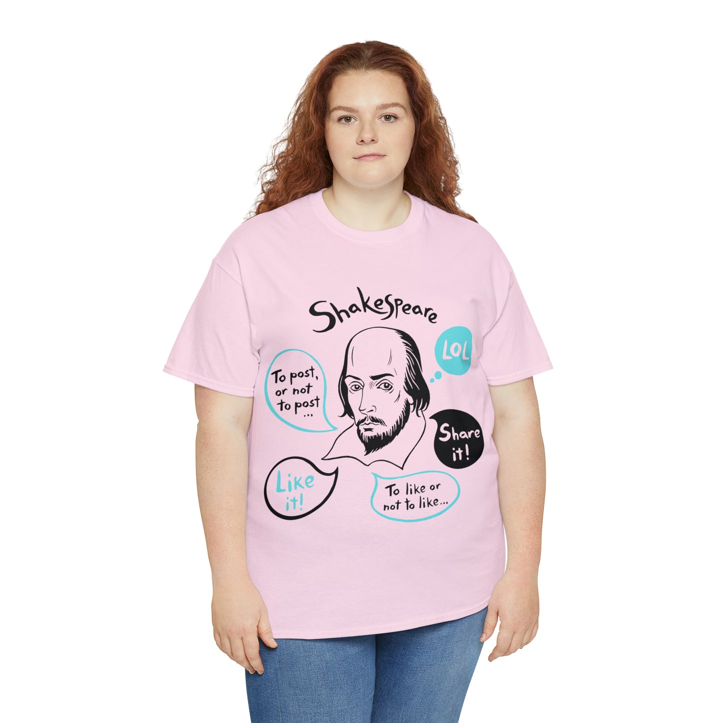 21st Century SHAKESPEARE  (light) - Unisex Heavy Cotton Tee