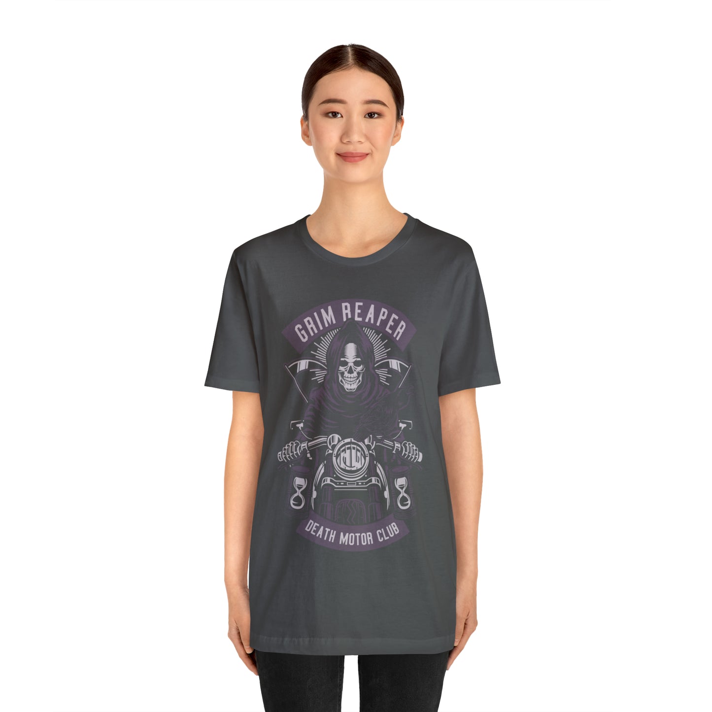 GRIM REAPER Moto Club - Unisex Jersey Short Sleeve Tee