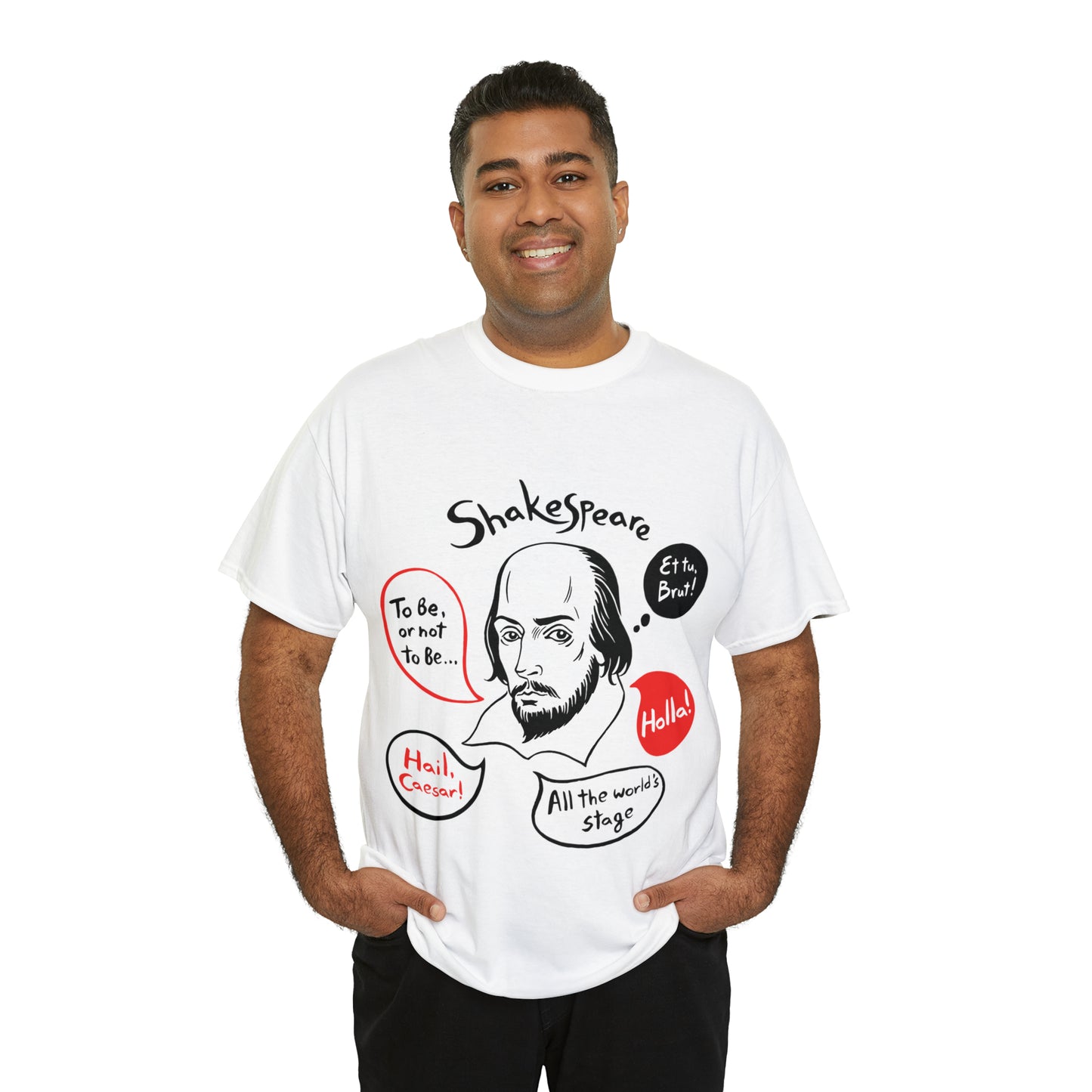 SHAKESPEARE (light) - Unisex Heavy Cotton Tee