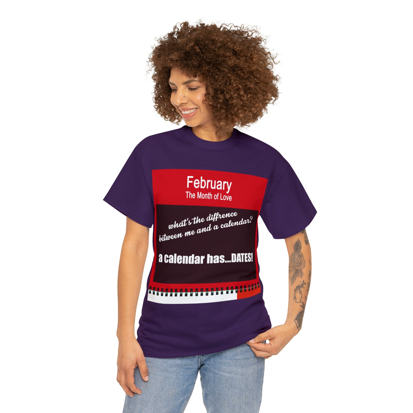 February - The MONTH OF LOVE? - Unisex Heavy Cotton Tee