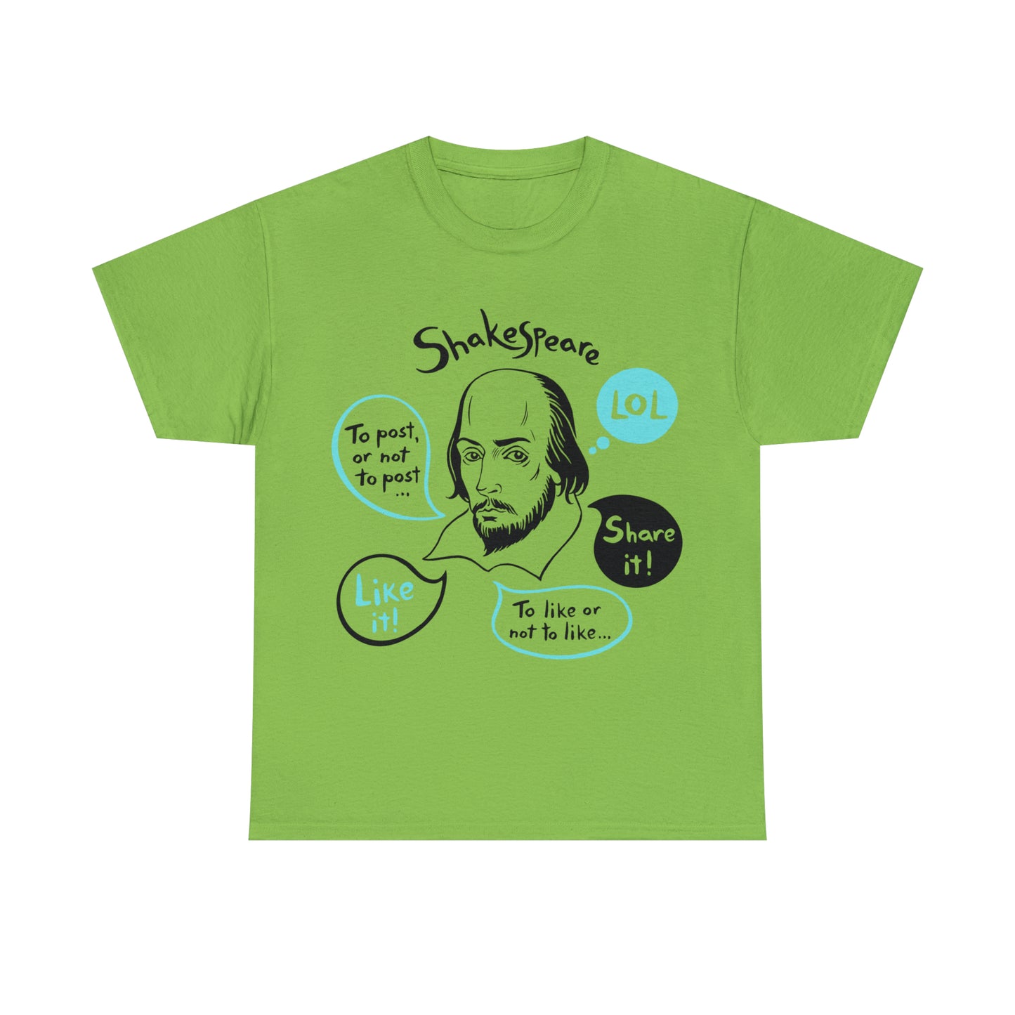 21st Century SHAKESPEARE  (light) - Unisex Heavy Cotton Tee