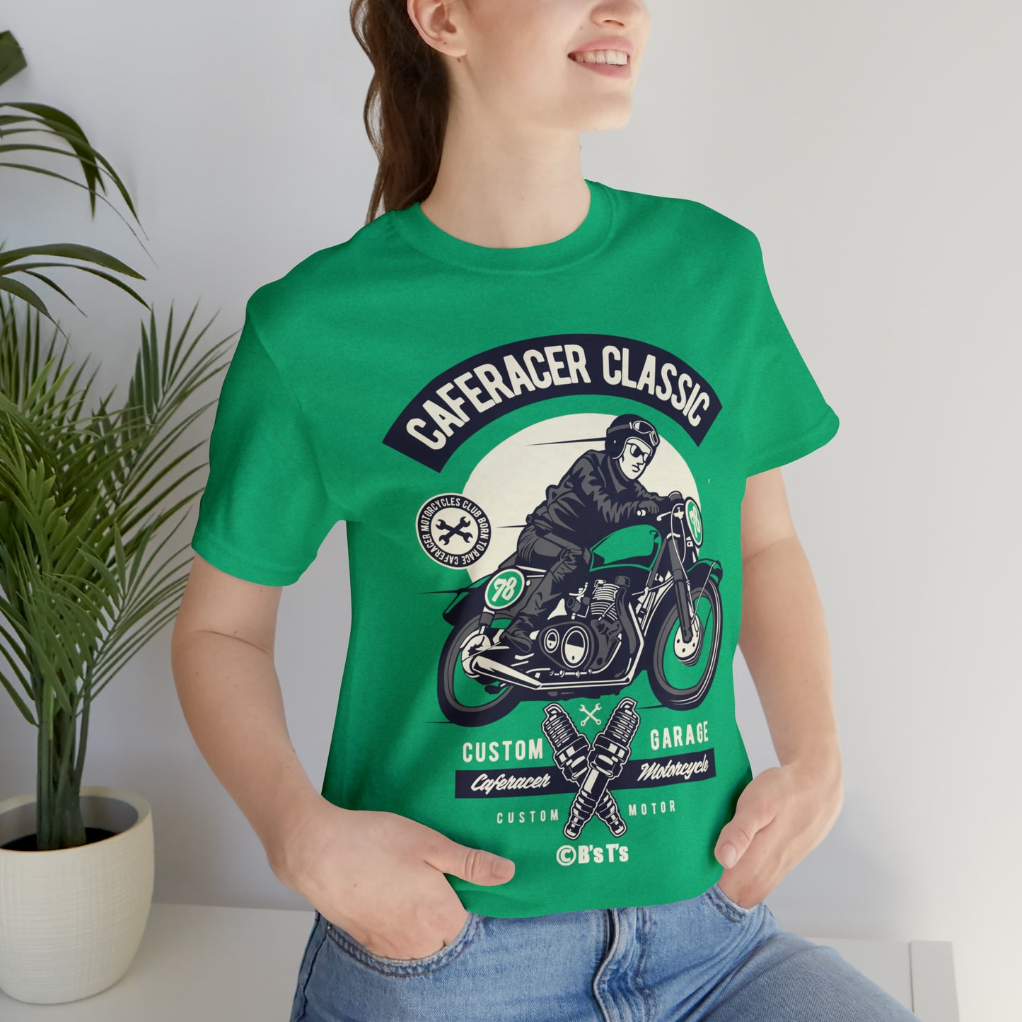 CAFE RACER Classic - Unisex Jersey Short Sleeve Tee