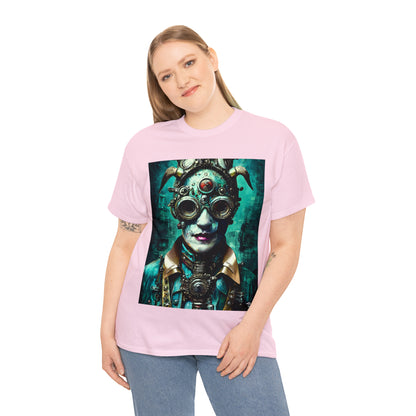 CYBER-STEAMPUNK LORD - Airt on a Shirt  - Unisex Heavy Cotton Tee - AUS