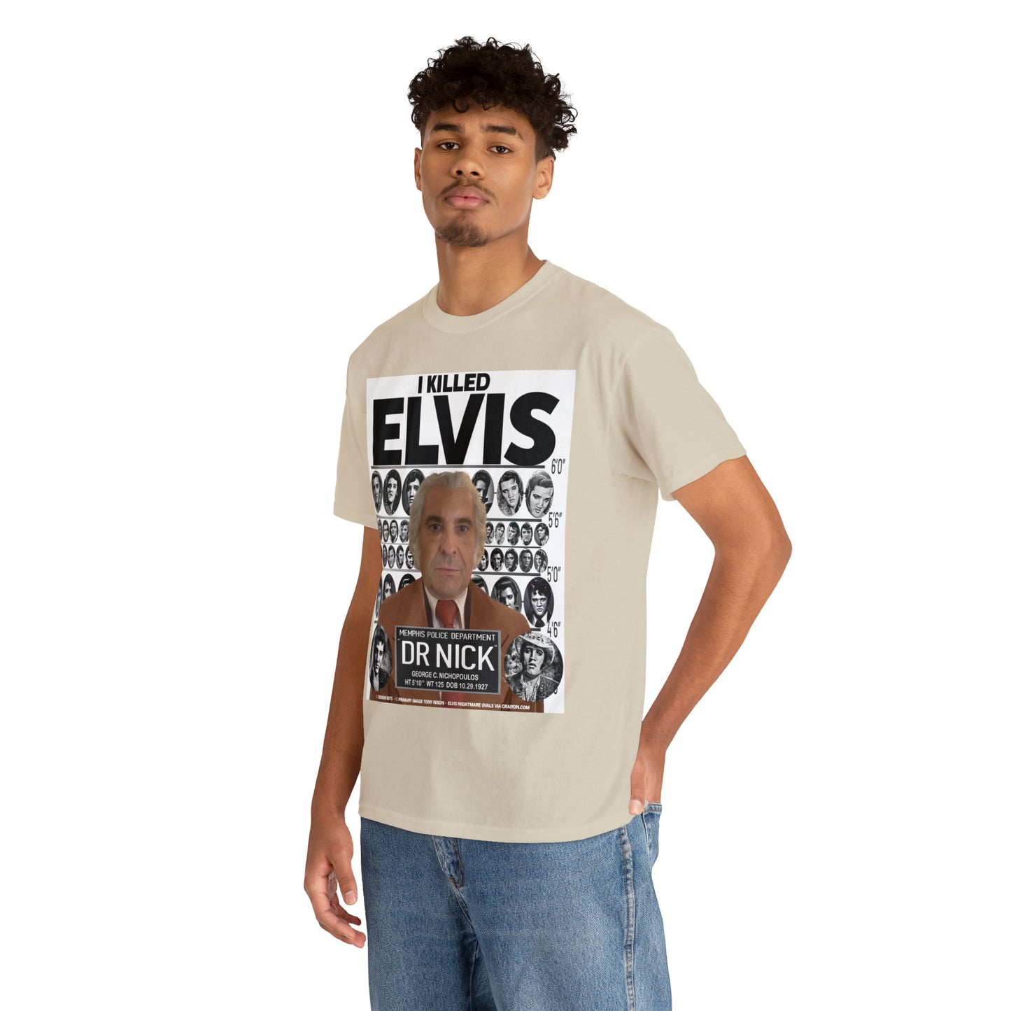 I KI**** ELVIS - Unisex Heavy Cotton Tee - USA