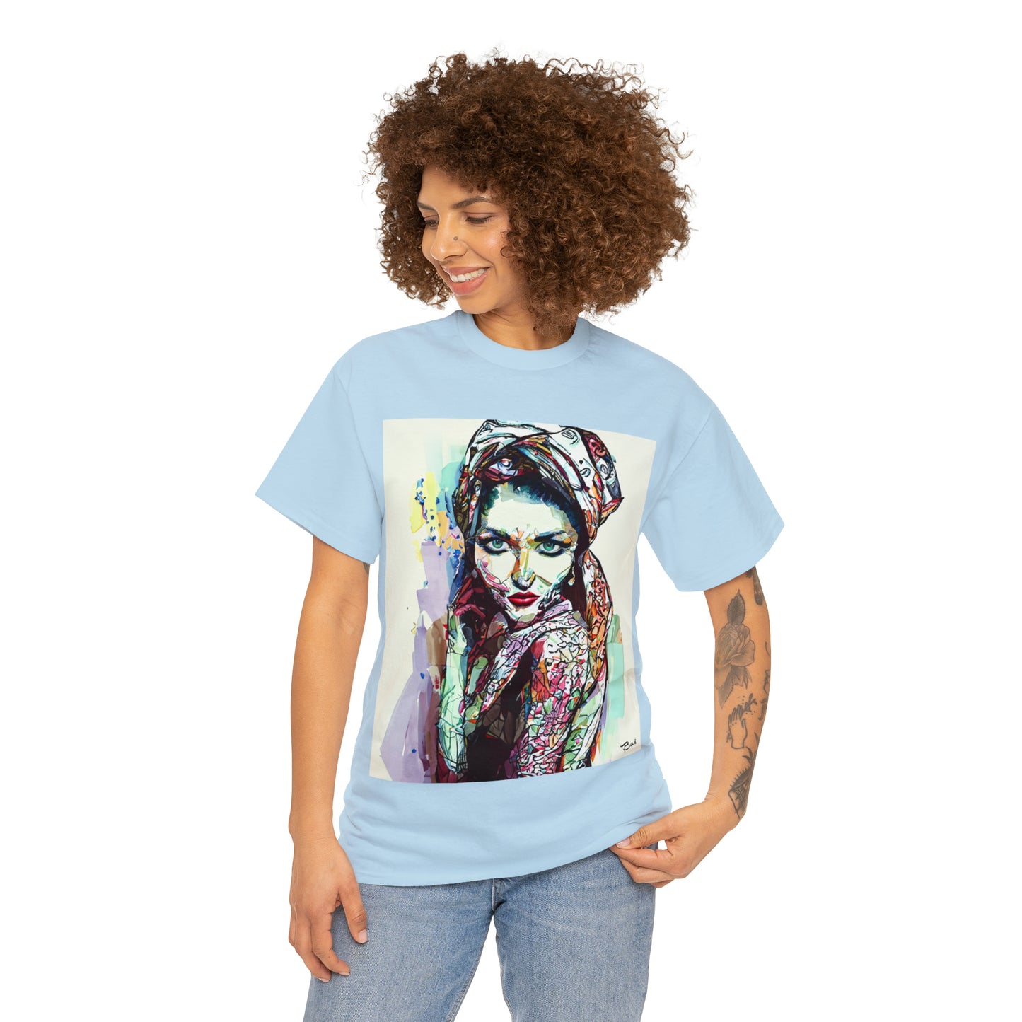 EASTERN BEAUTY - Airt on a Shirt  - Unisex Heavy Cotton Tee - AUS