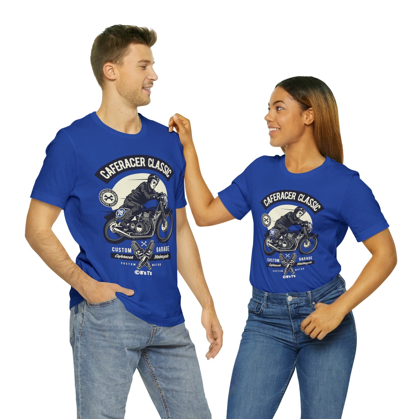CAFE RACER Classic - Unisex Jersey Short Sleeve Tee