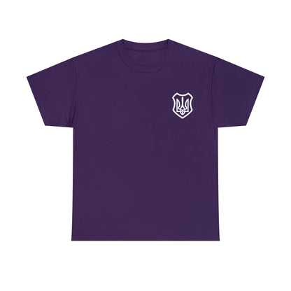 ICONIC UKRAINIAN TRIDENT T-SHIRT version 2 - Unisex Heavy Cotton Tee - AUS