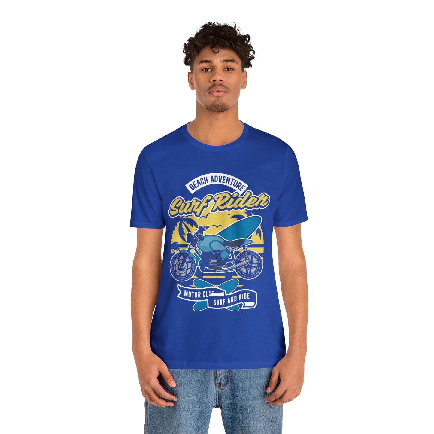 SURF RIDER - Printed in the USA - Unisex Jersey Short Sleeve Tee