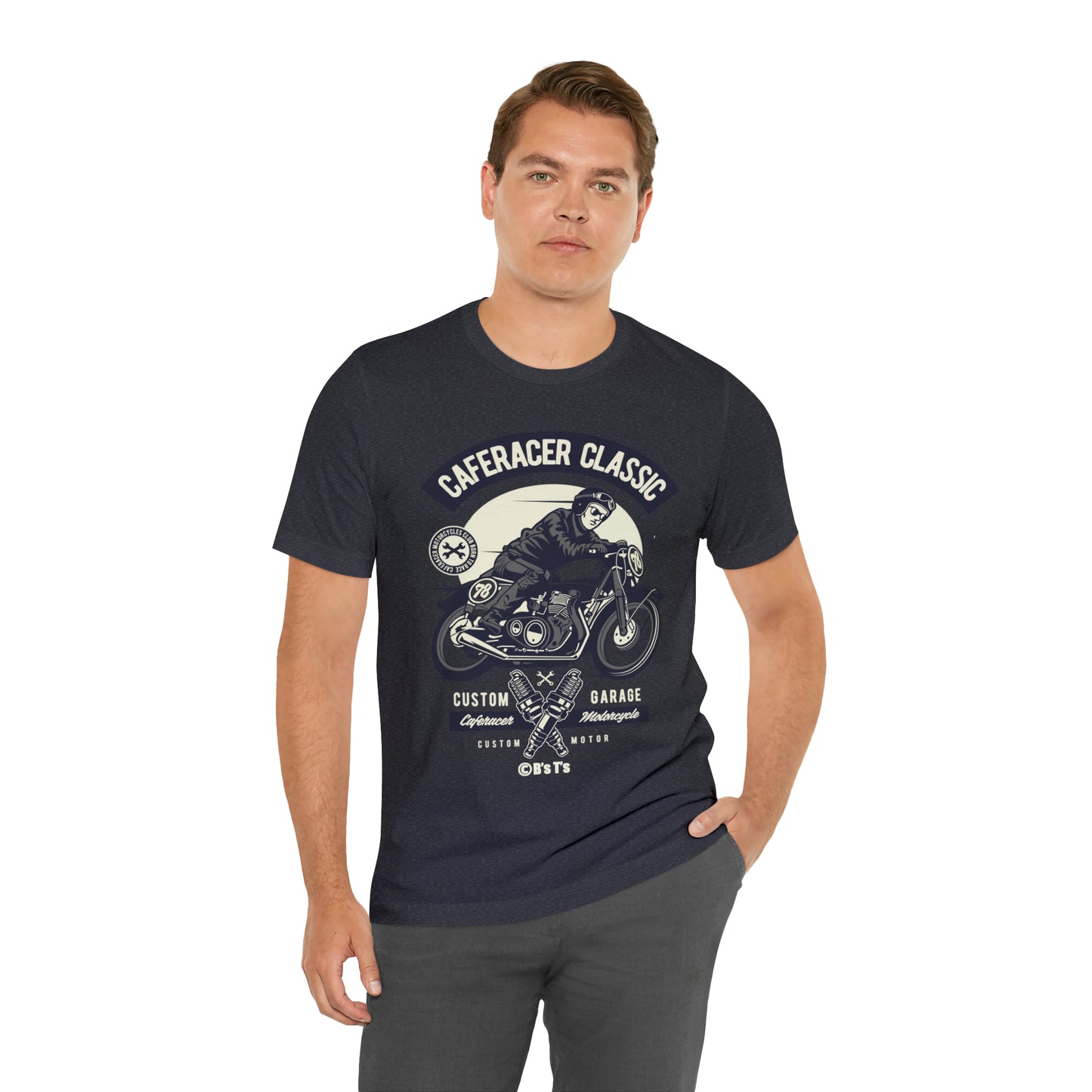 CAFE RACER Classic - Unisex Jersey Short Sleeve Tee