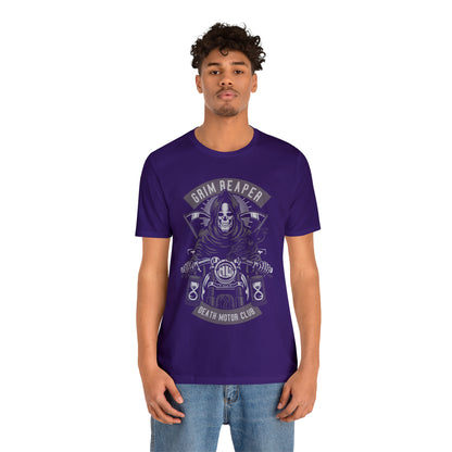 GRIM REAPER Moto Club - Unisex Jersey Short Sleeve Tee