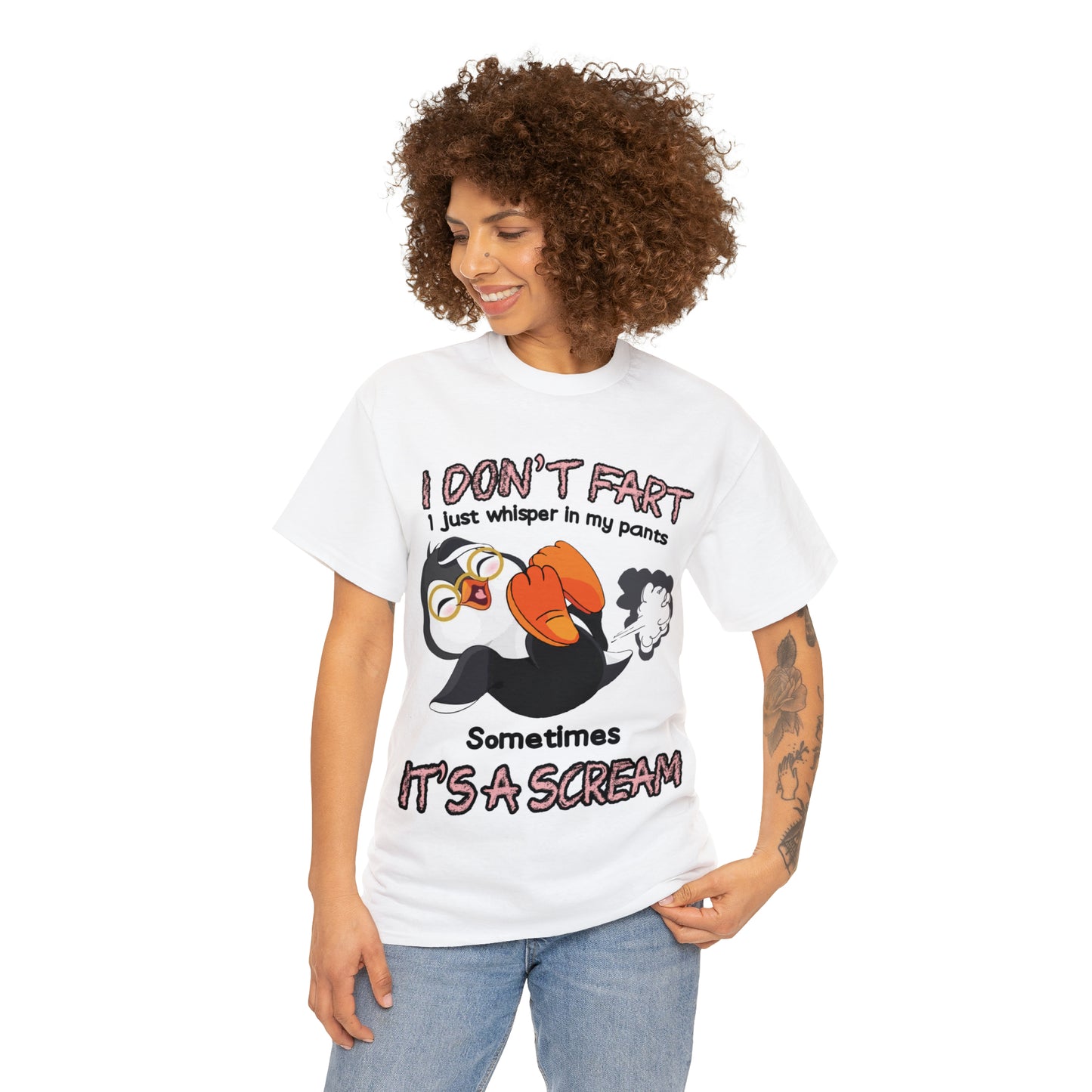 I DON'T FA*T  - Funny Unisex Heavy Cotton Tee - AUS