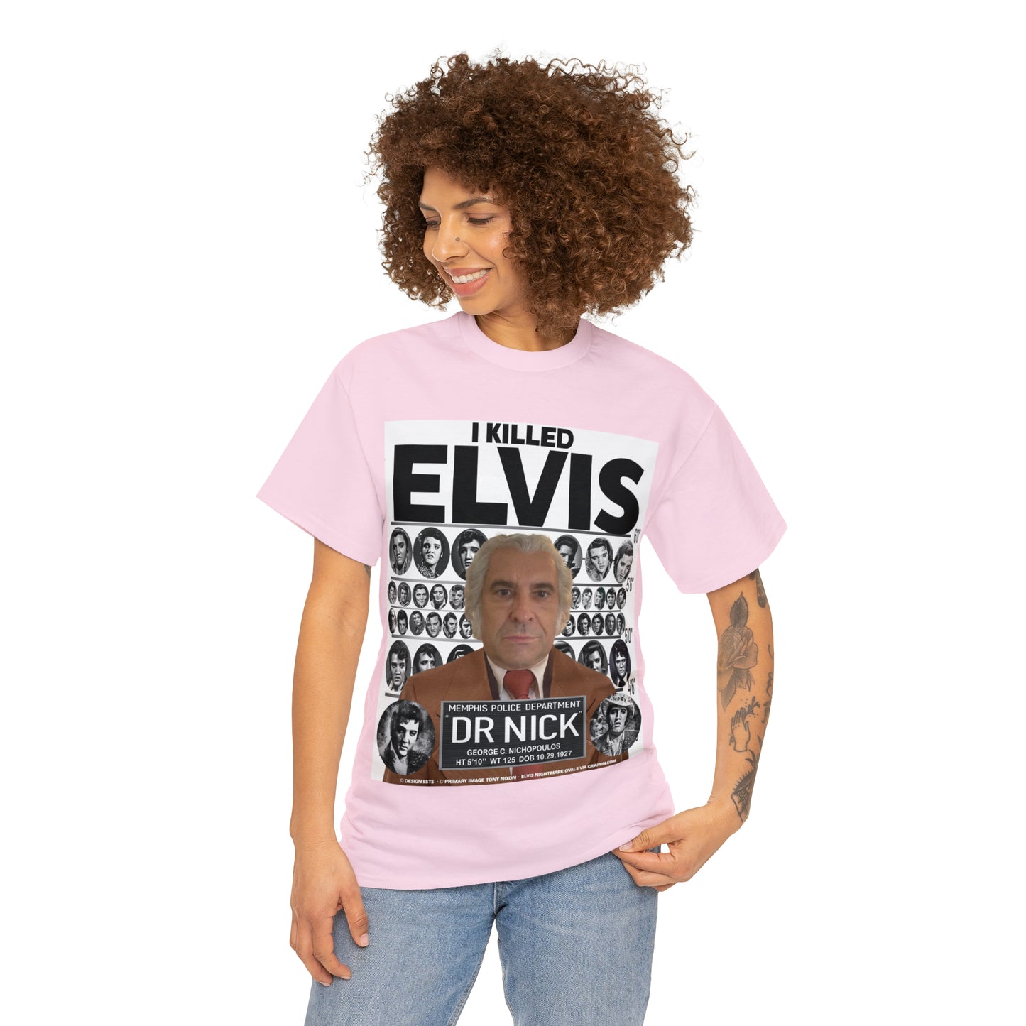 I KI**** ELVIS  - Unisex Heavy Cotton Tee - AUS