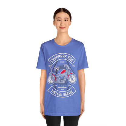 CHOPPERS RIDE Vintage Classic - Unisex Jersey Short Sleeve Tee