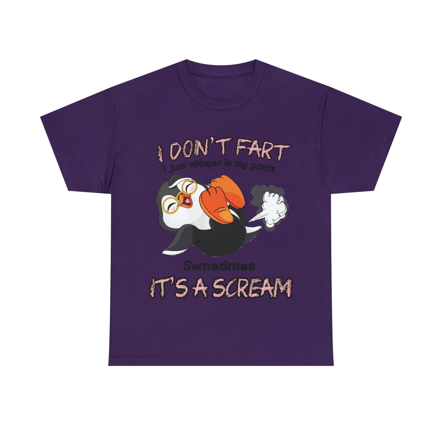 I DON'T FA*T  - Funny Unisex Heavy Cotton Tee - AUS