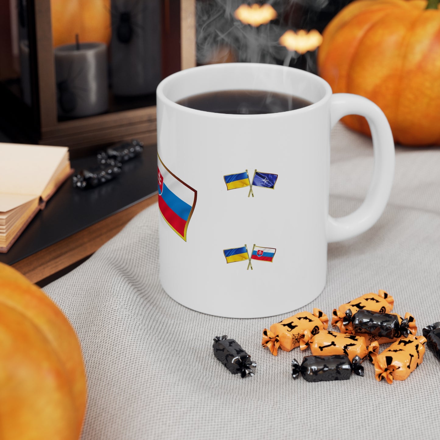 Ukrainian-Slovakian NATO Supporter Mug