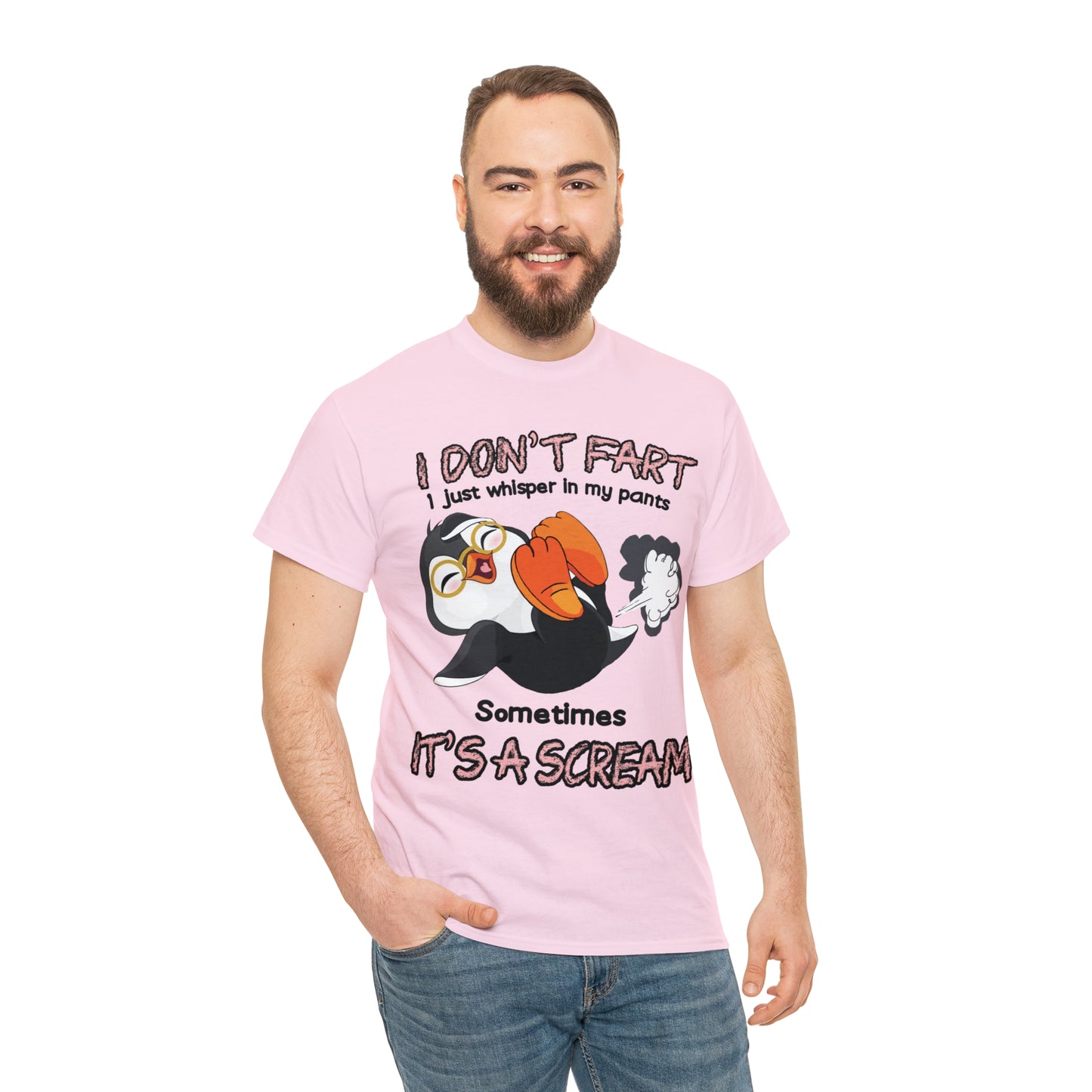 I DON'T FA*T - Funny Unisex Heavy Cotton Tee - USA