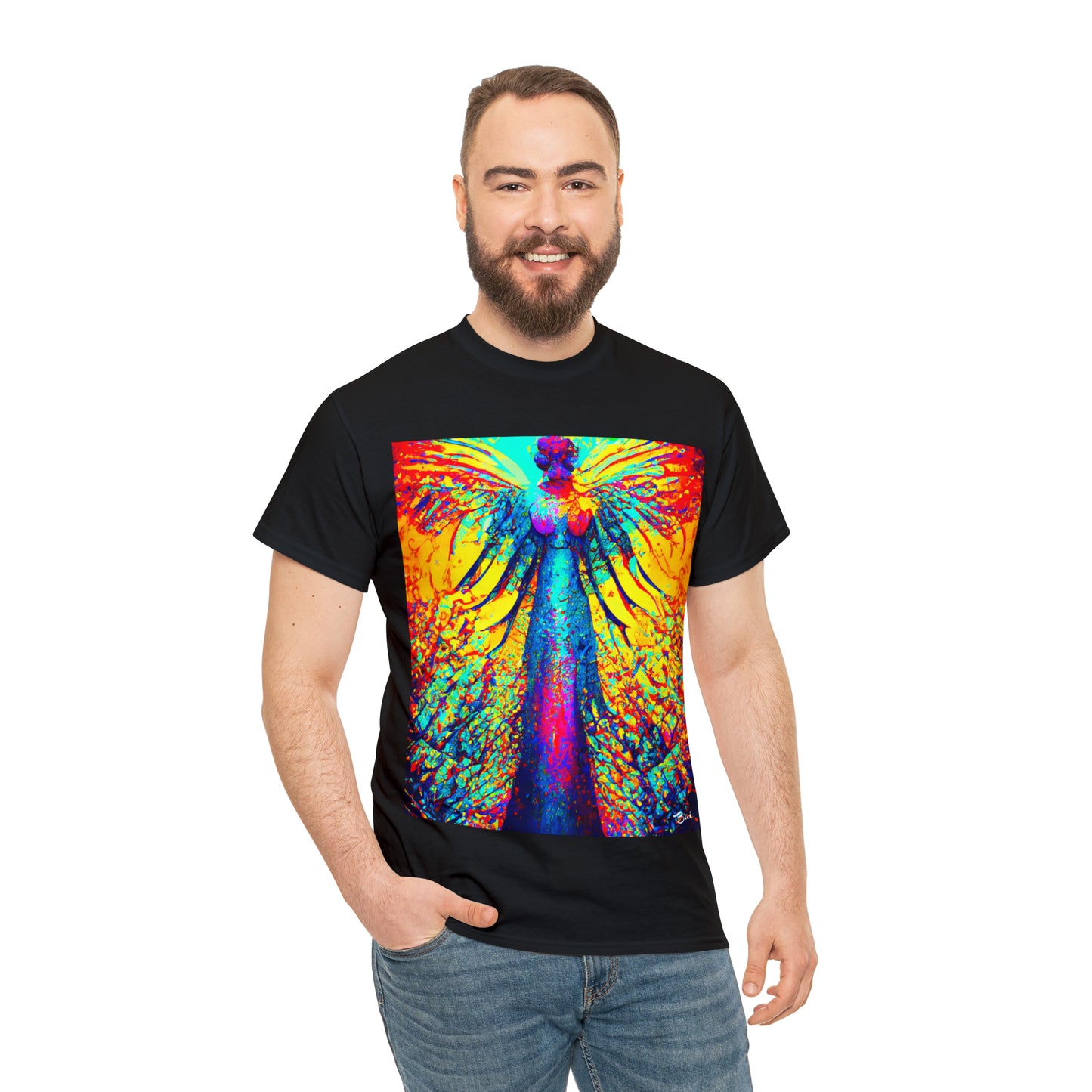 GUARDIAN MOTHER - Airt on a Shirt  - Unisex Heavy Cotton Tee - AUS
