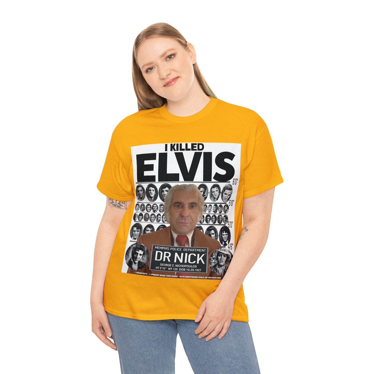I KI**** ELVIS  - Unisex Heavy Cotton Tee - AUS