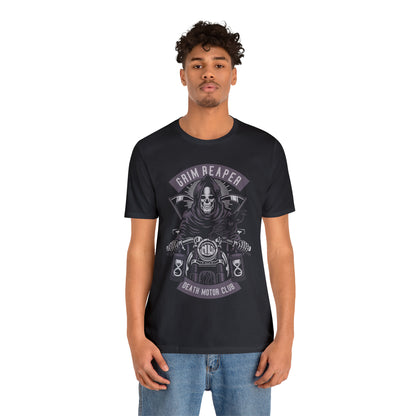 GRIM REAPER Moto Club - Unisex Jersey Short Sleeve Tee